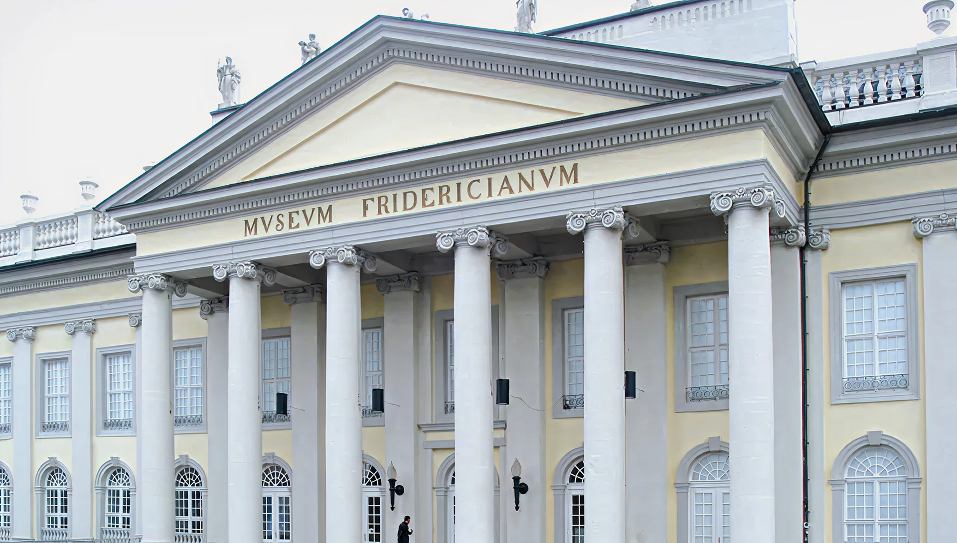Blick auf das Fridericianum in Kassel