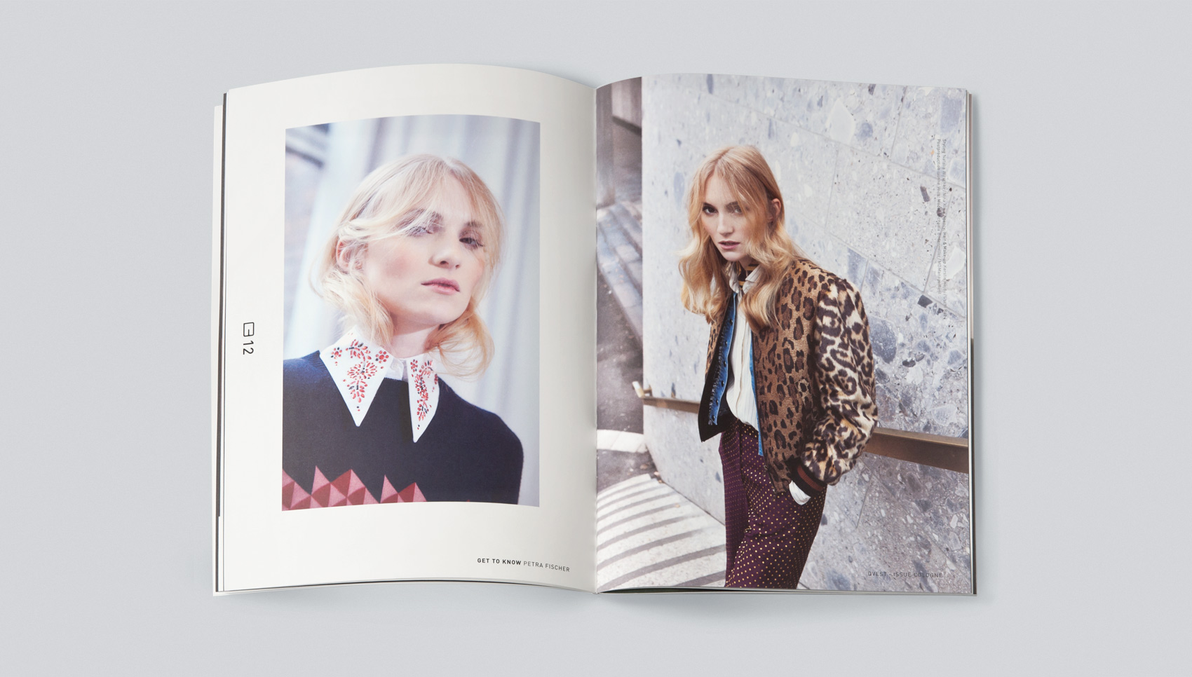 Innenseite der Broschüre "Get to know"