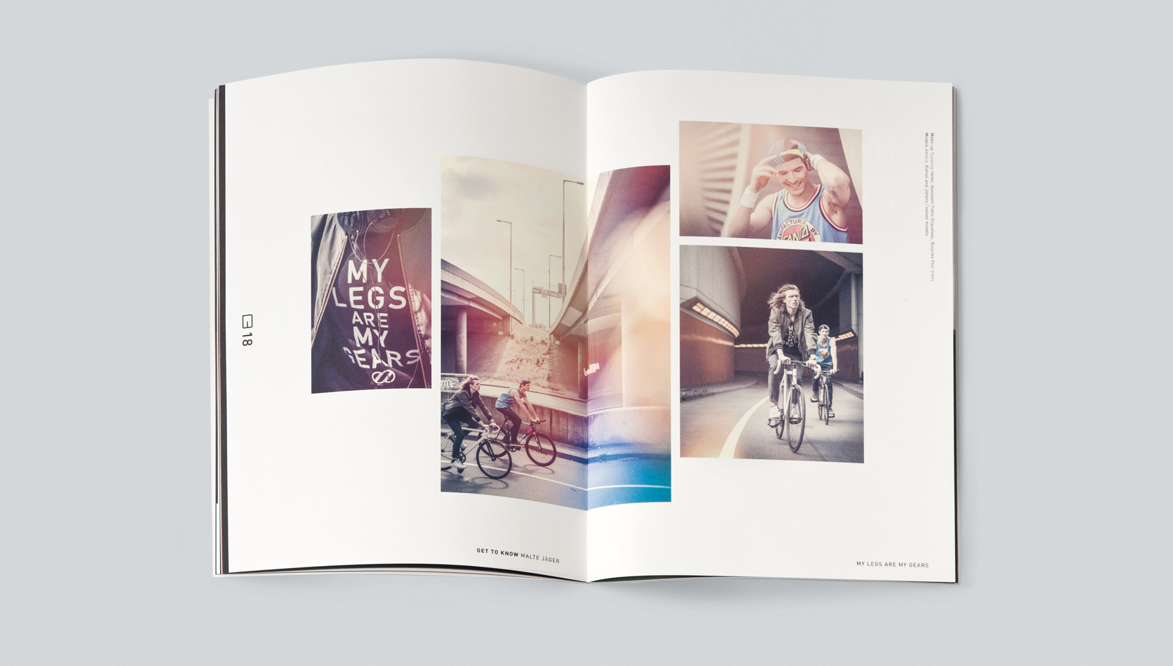 Innenseite der Broschüre "Get to know"