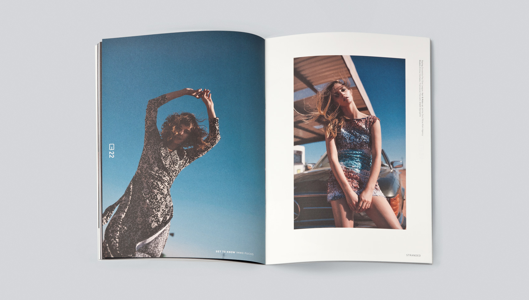 Innenseite der Broschüre "Get to know"