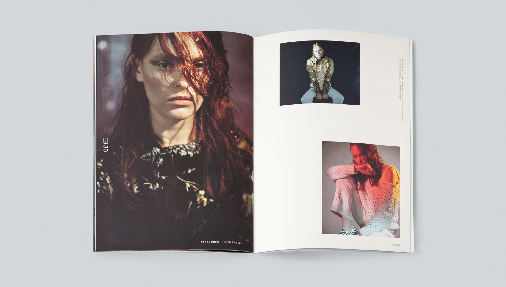 Innenseite der Broschüre "Get to know"