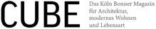Logo Cube – Das Köln Bonner Magazin für Architektur, modernes Wohnen und Lebensart