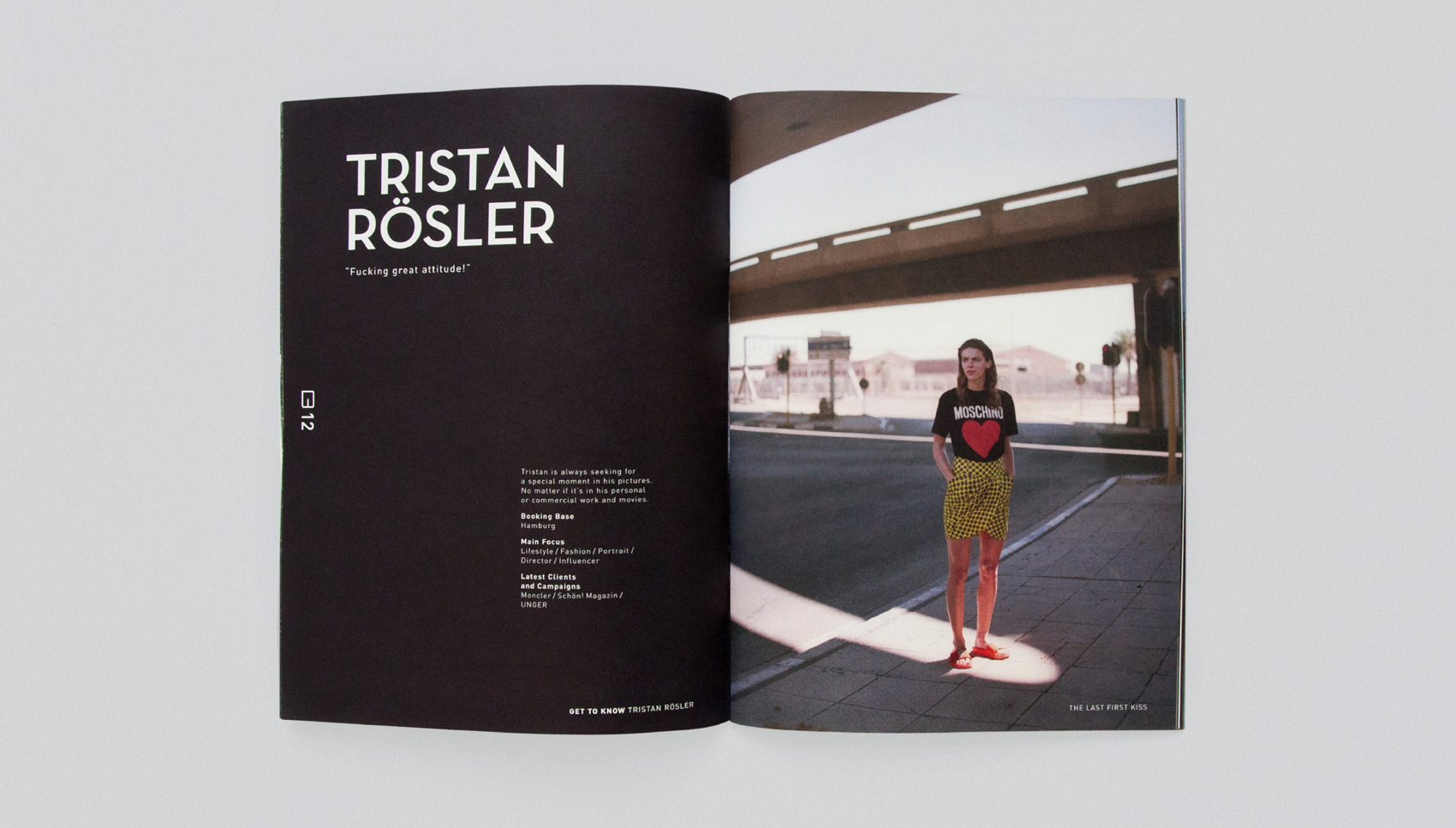 Innenseite der Broschüre "GET TO KNOW"