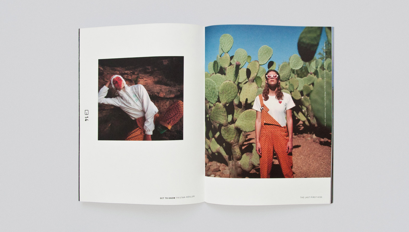 Innenseite der Broschüre "GET TO KNOW"