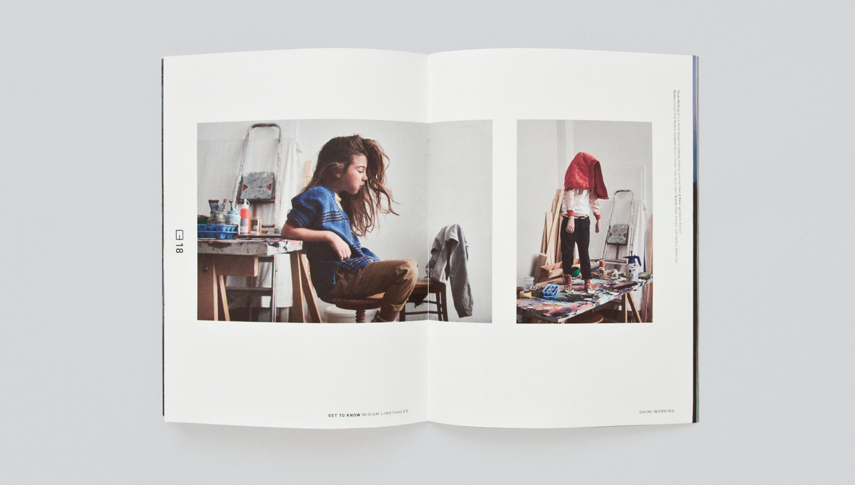 Innenseite der Broschüre "GET TO KNOW"