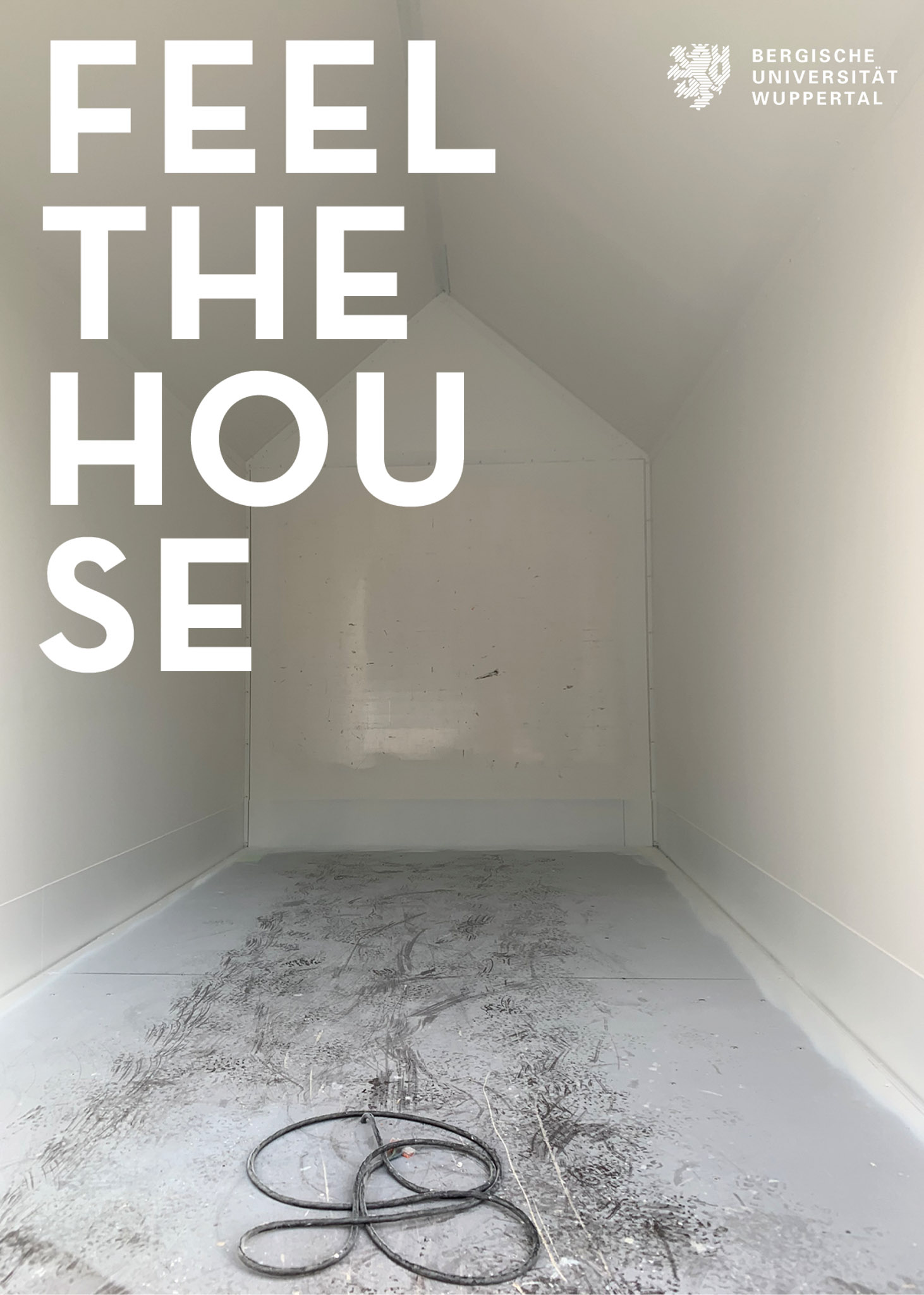 Poster „FEEL THE HOUSE“