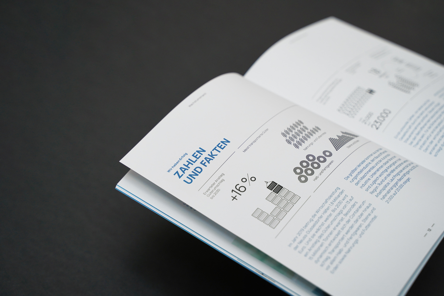 Detailansicht einer Infografik