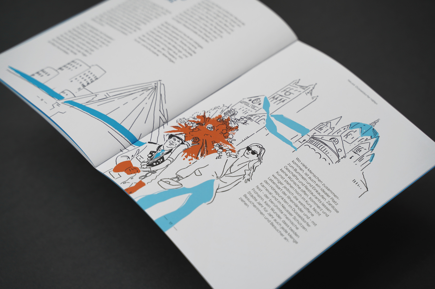 Detailansicht einer Illustration