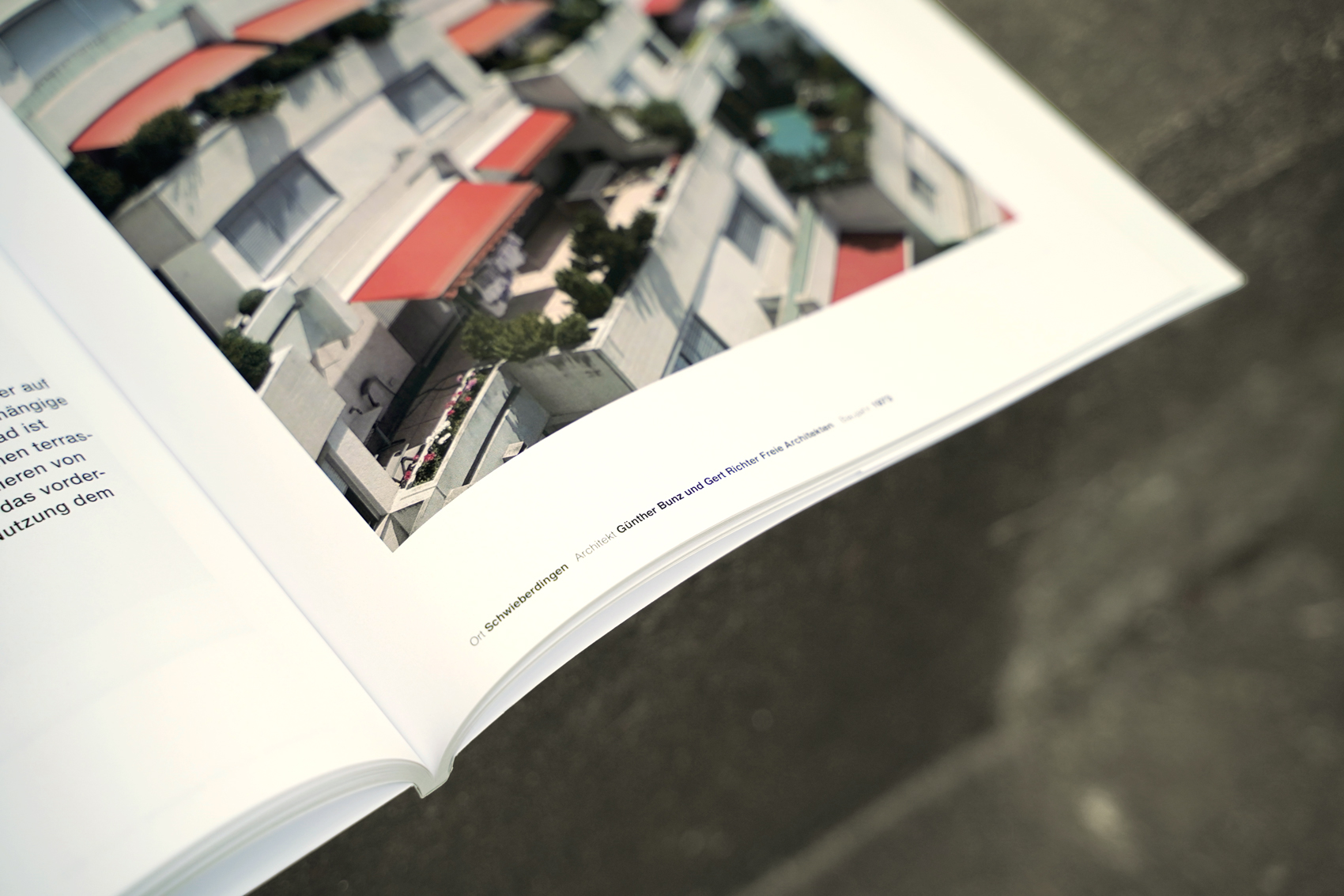 Detailansicht einer gestalteten Seite