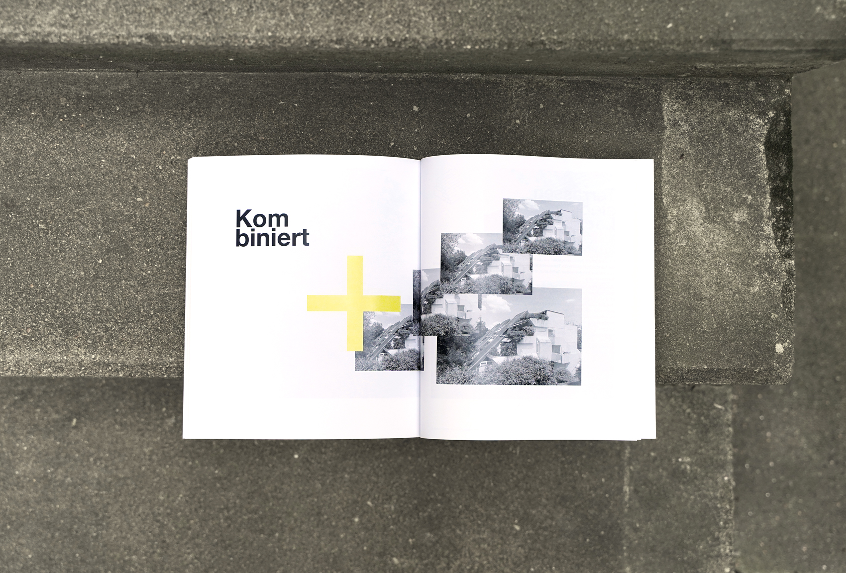 Doppelseitenansicht des Buches