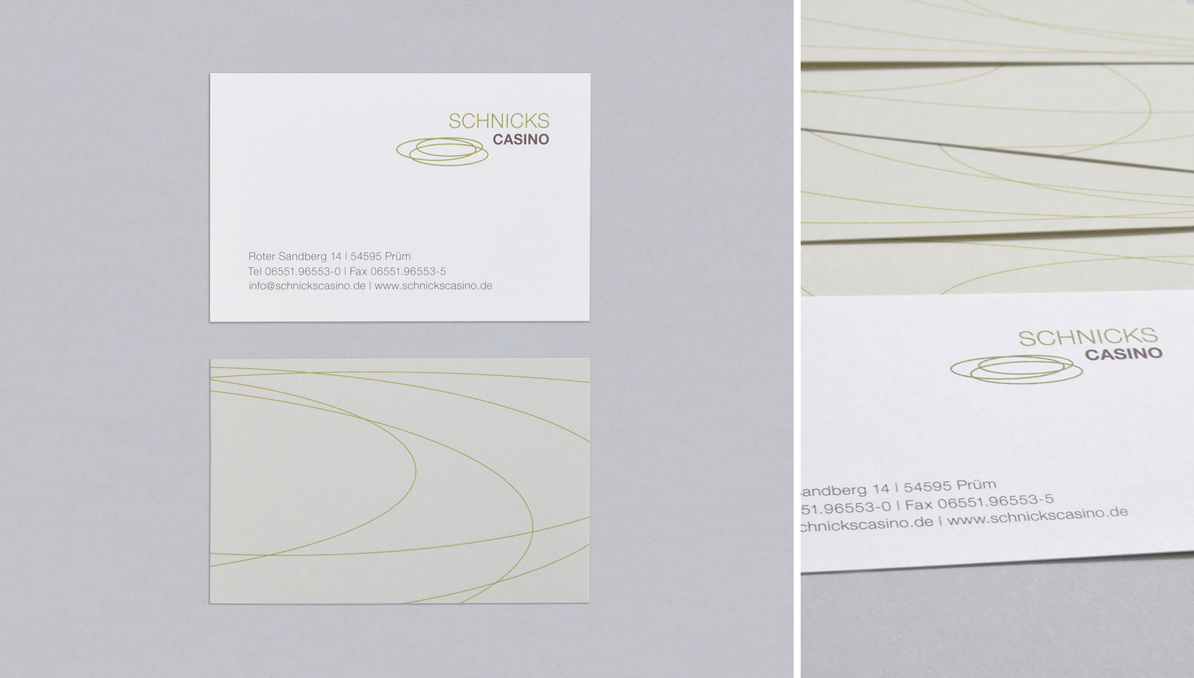 Detailansicht der Geschäftsausstattung