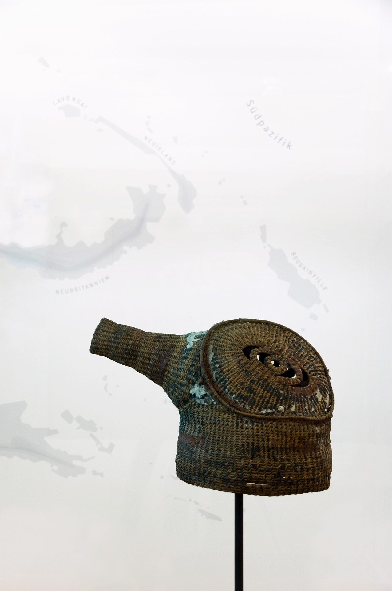 Nahaufnahme ethonologisches Exponat