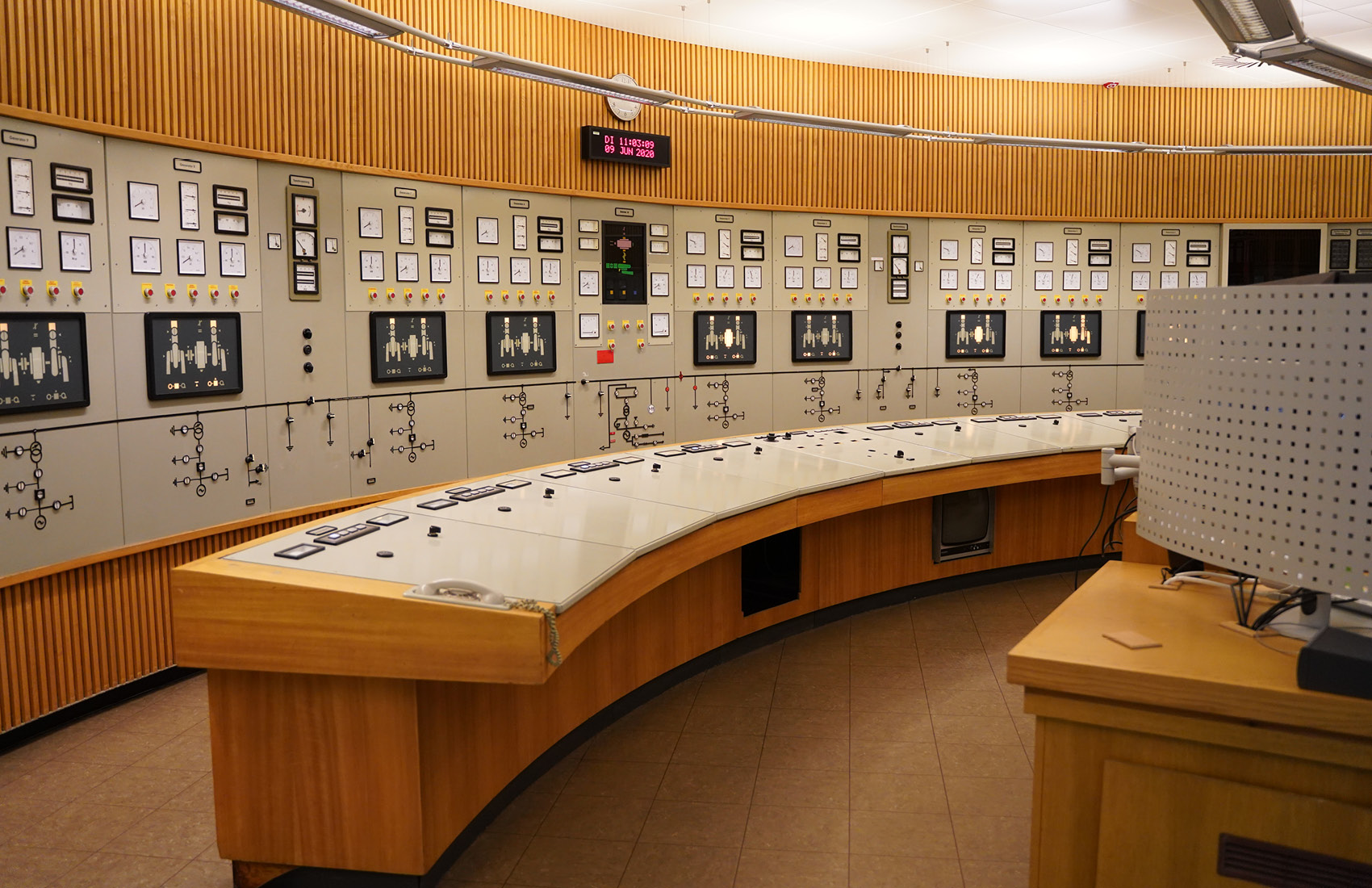 Foto der Kommandozentrale