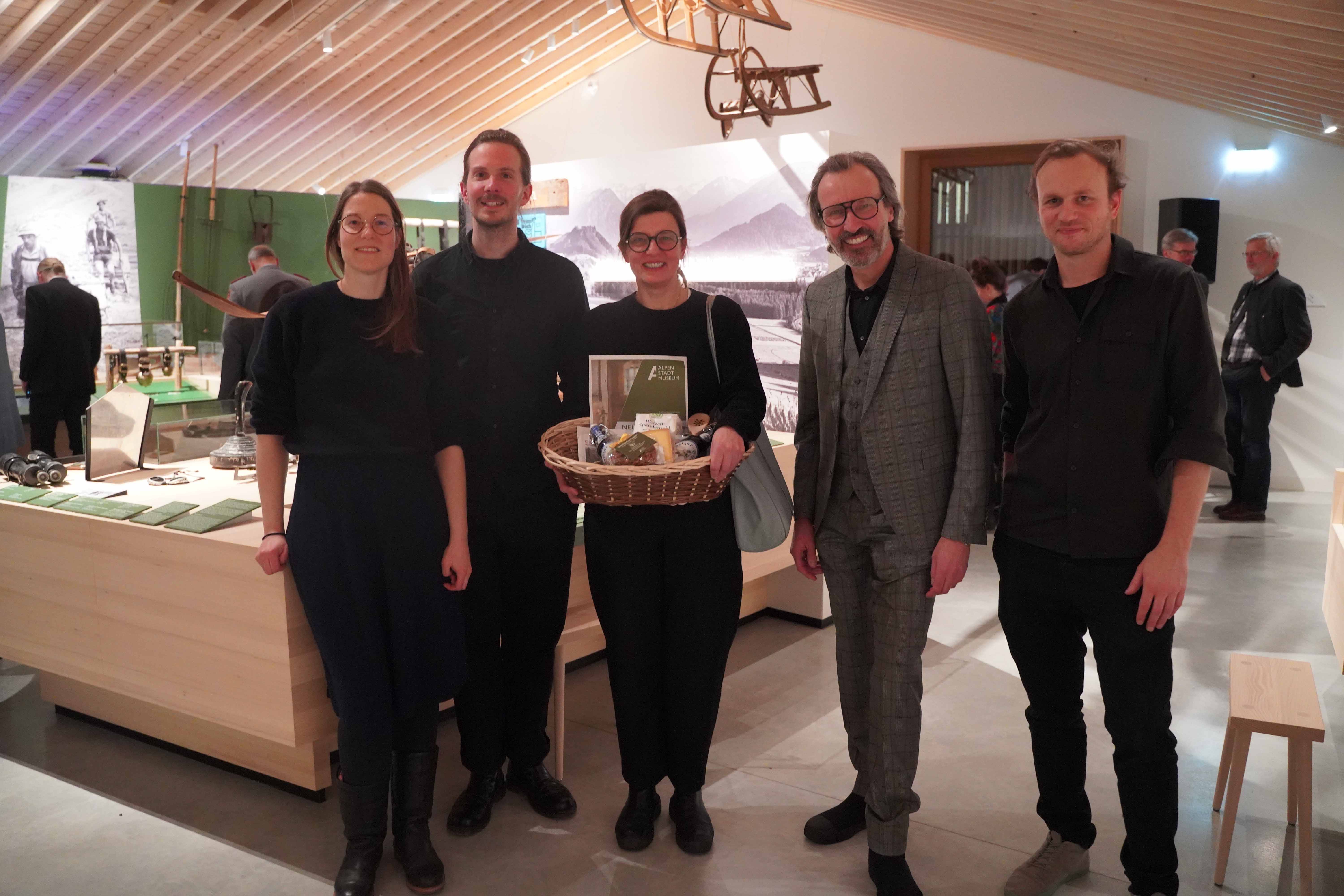 von links nach rechts: Katja Saar, Alexander Hesse, Rebecca Schröder, Ingo Plato