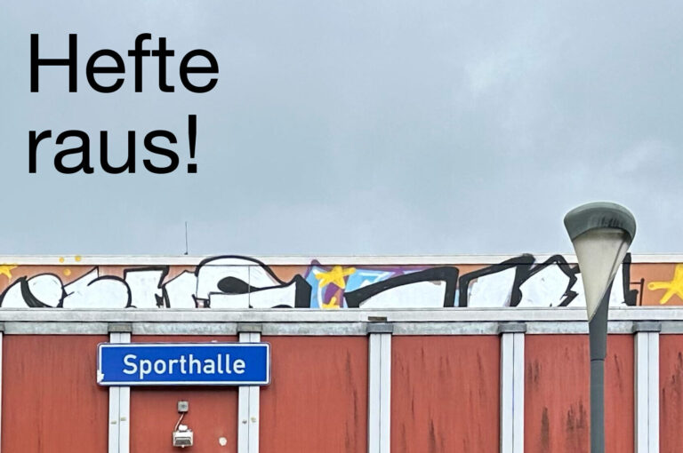 Titelbild "Hefte raus!"