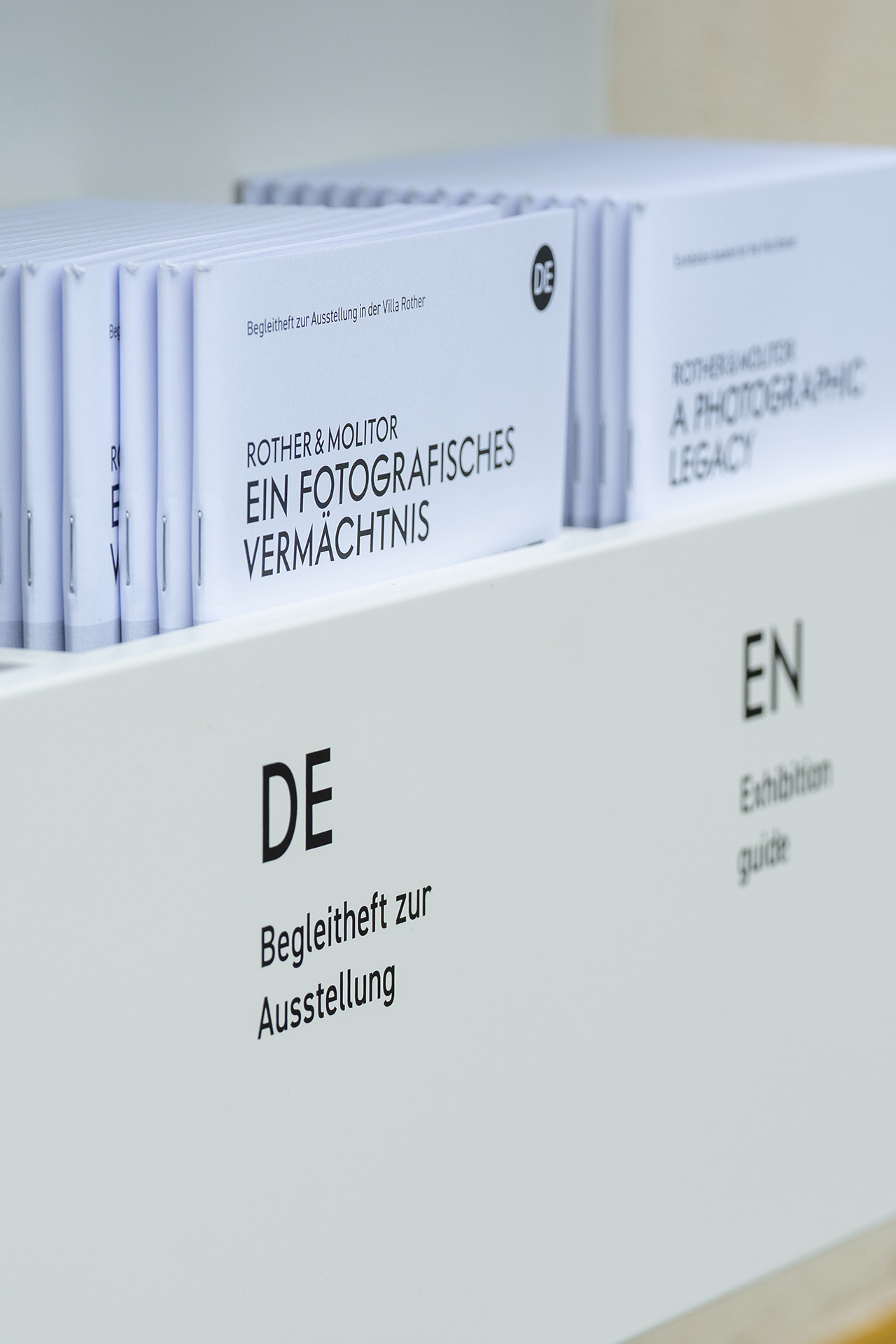 Detailaufnahme des offiziellen Begleitheftes