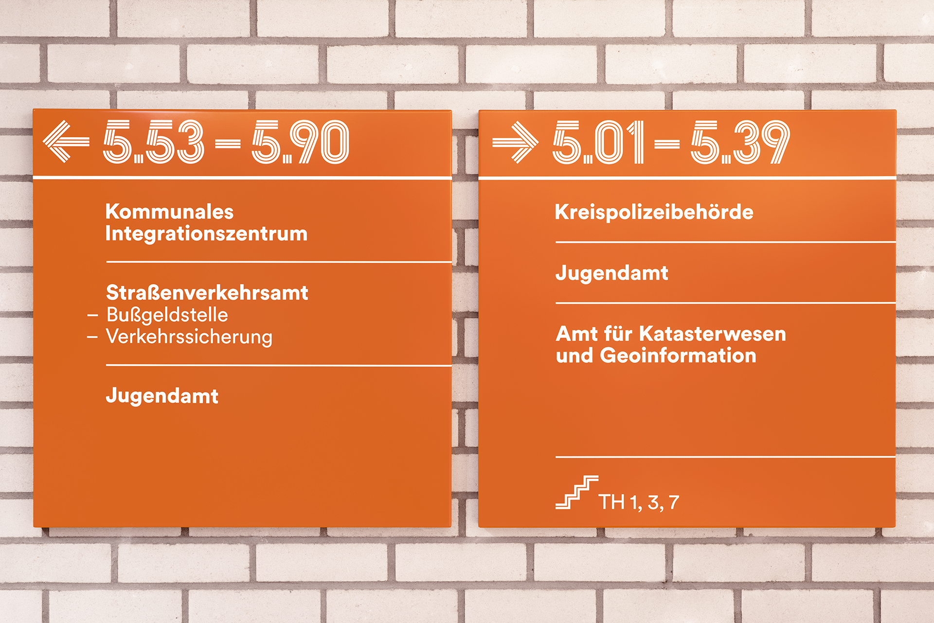 Nahaufname Schilder